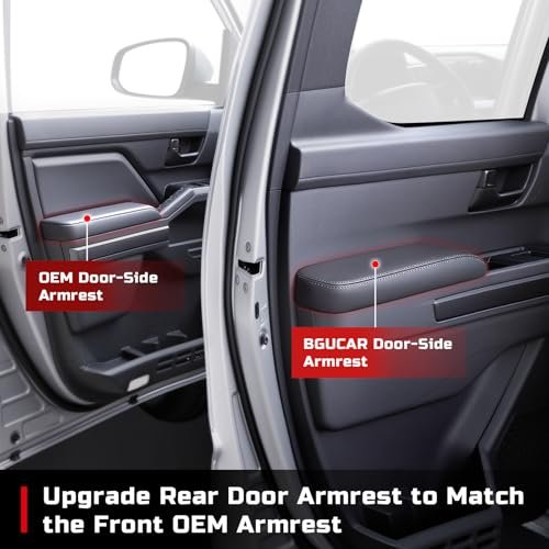 Rear Door Armrest Covers (2pcs) for Toyota Tacoma Gen 4th (2024-2026)
